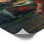 Jüdische Musiker in Mogador, 1847 Poster (Ecke)