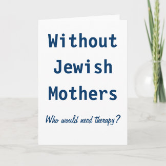 Jüdische Mütter Karte