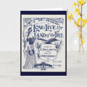 Jüdische Notenen-Abdeckung Karte (Gelbe Blume)