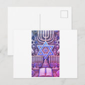 Jüdische Postkarte (Vorne/Hinten)