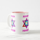 Jüdische Prinzessin Zweifarbige Tasse (Vorderseite Links)