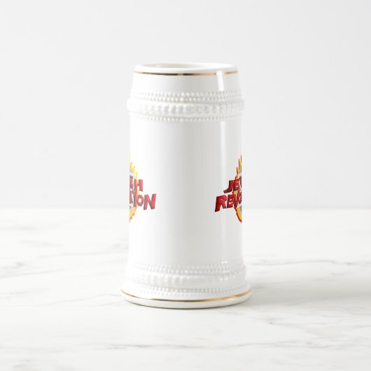 Jüdische Revolution Bierglas (Mittel)