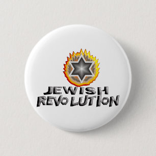 Jüdische Revolution Button