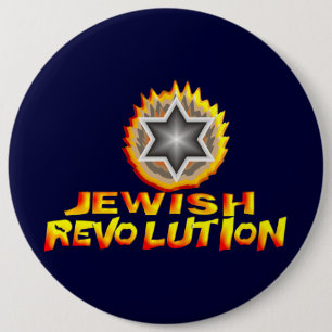 Jüdische Revolution Button