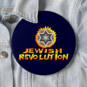 Jüdische Revolution Button (Beispiel)