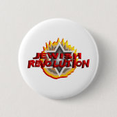 Jüdische Revolution Button (Vorderseite)