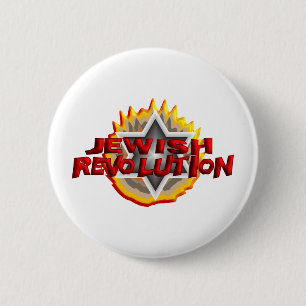 Jüdische Revolution Button