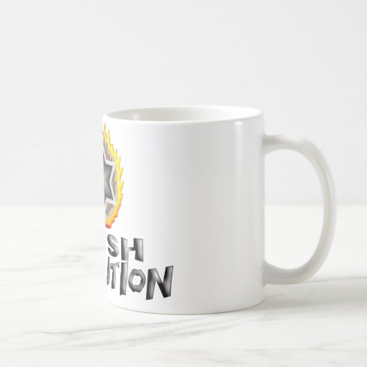 Jüdische Revolution Kaffeetasse (Rechts)