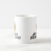 Jüdische Revolution Kaffeetasse (Mittel)