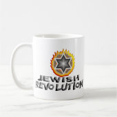 Jüdische Revolution Kaffeetasse (Links)