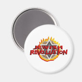 Jüdische Revolution Magnet (Vorderseite/Rückseite)