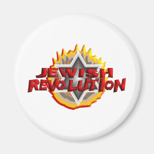 Jüdische Revolution Magnet