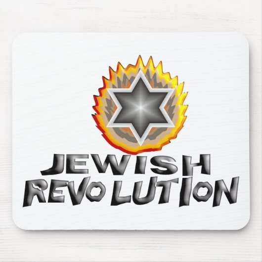 Jüdische Revolution Mousepad (Vorne)