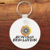 Jüdische Revolution Schlüsselanhänger (Vorderseite)