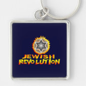 Jüdische Revolution Schlüsselanhänger (Vorne)