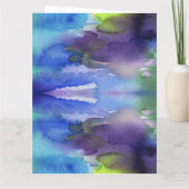 Jüdische Sabbat Grüße rund um den Sticker Karte (Rückseite)