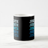 Jüdische Schwarzamerikanische Feier Cool Kaffeetasse (Mittel)