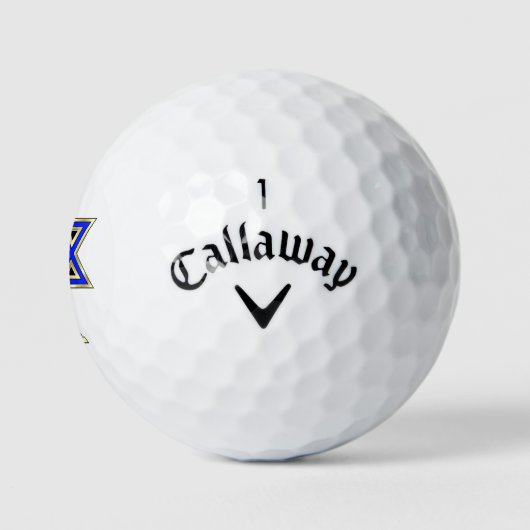 jüdische Star Golfball (Logo)