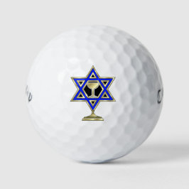 jüdische Star Golfball