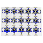 jüdische Star     Große Geschenktüte (Vorderseite)