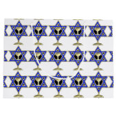 jüdische Star     Große Geschenktüte (Rückseite)