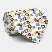 Jüdische Stars Holiday Krawatte für Urlaub (Gerollt)