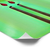 Jüdische Symbole Pop Art Poster (Ecke)