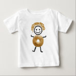 Jüdische T-Shirt-Kinder - Bagel-Kind Baby T-shirt<br><div class="desc">Niedlichster Bagel-T - Shirt für Ihr jüdisches Geschenk</div>