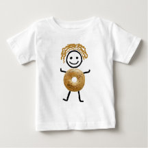 Jüdische T-Shirt-Kinder - Bagel-Kind