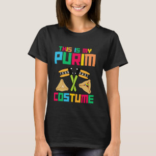 Jüdische Tradition Das ist mein Purim-Kostüm Vergn T-Shirt