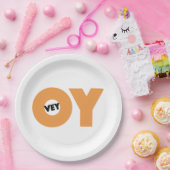 Jüdische verzierenidee, PapierTeller (Party)