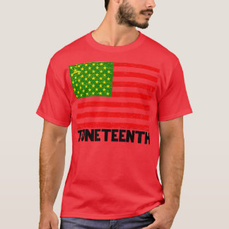 Jüdische Vintage Stilflagge T-Shirt