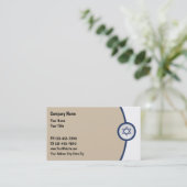 Jüdische Visitenkarten Visitenkarte (Stehend Vorderseite)