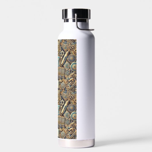 Jüdische Wasserflasche Trinkflasche (Links)