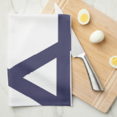 Jüdischer Davidsstern Geschirrtuch (Viertel Falte)