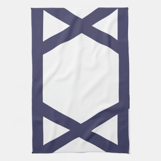 Jüdischer Davidsstern Geschirrtuch (Vertikal)