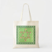 Jüdischer Davidsstern Tasche oder Tasche (Vorne)