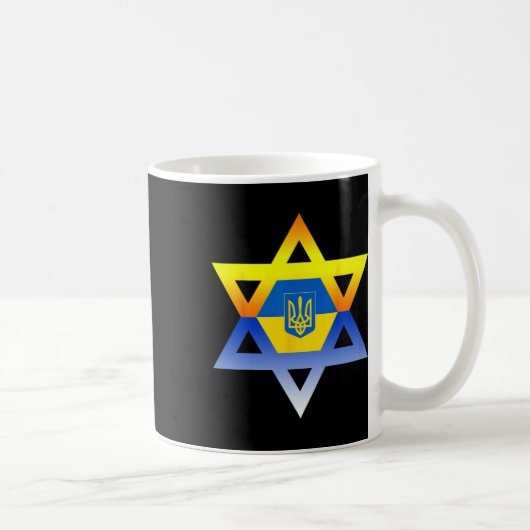 Jüdischer Davidstern Osteuropäisch  Kaffeetasse (Rechts)