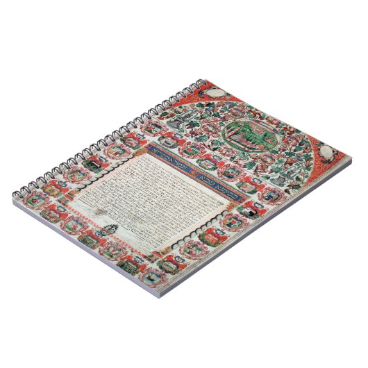 Jüdischer Ehevertrag (Pergament) Notizblock (Linke Seite)