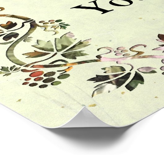 Jüdischer Empfang Poster (Ecke)