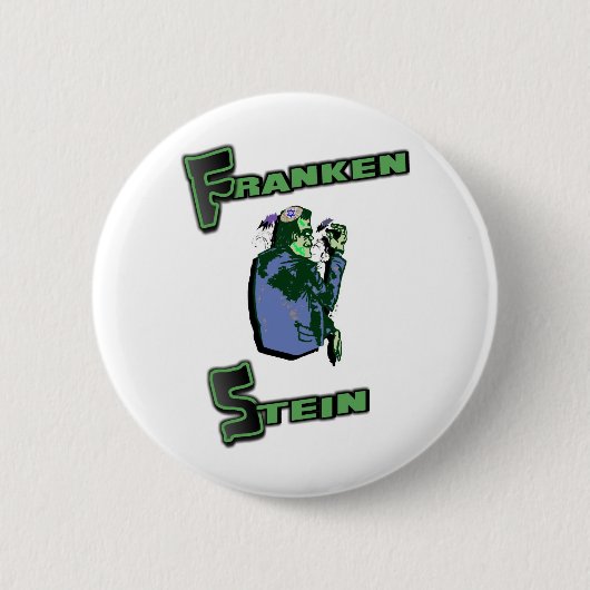 Jüdischer Franken Stein Button (Vorderseite)