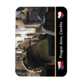 Jüdischer Friedhof und berühmtes Prag, Tschechien Magnet (Vertikal)