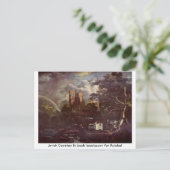 Jüdischer Friedhof von Jacob Isaackszoon Van Ruisd Postkarte (Stehend Vorderseite)