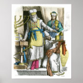 Jüdischer Hohepriester aus der Zeit vor Christus Poster (Vorne)
