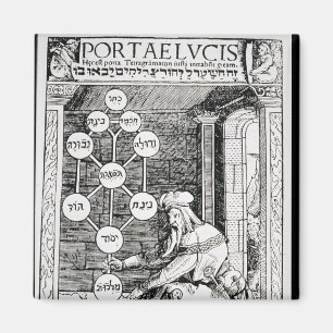 Jüdischer Kabbalist mit Sephiroth Magnet