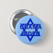 JÜDISCHER Knopf Obama JBiden Button (Vorne & Hinten)