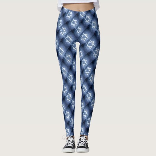 Jüdischer Mädchenstar in David Leggings (Vorderseite)