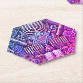 Jüdischer Marmor-Untersetzer Untersetzer (angewinkelt)