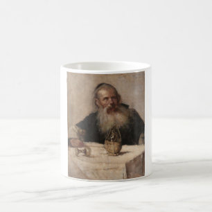Jüdischer Mensch Trinkwein (von Olga Boznanska) Kaffeetasse