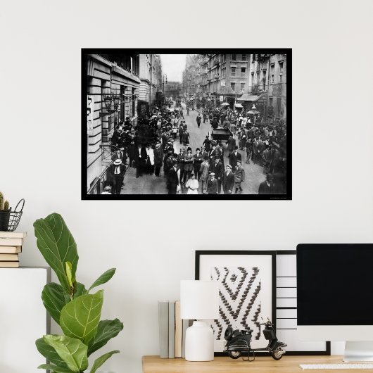 Jüdischer Neujahrsspass auf der Ostseite des NYC 1 Poster (Heimbüro)